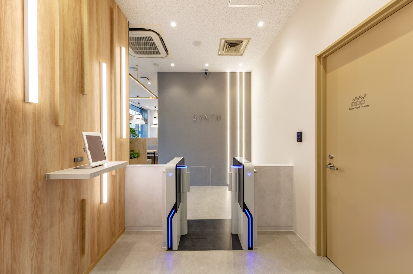 SYNTHビジネスセンター姫路の受付
